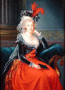 Portrait of Maria Carolina of Austria elisabeth vigee-lebrun